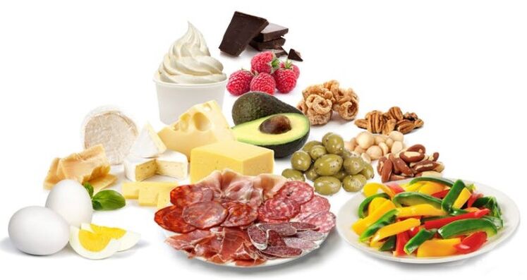 Produkty dla keto-diety